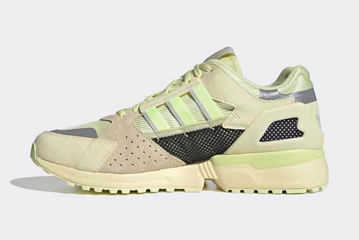 adidas Go with 'High Res Yellow' on the ZX 10.000C - Releases