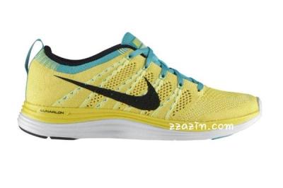 Nike Wmns Flyknit Lunar1 Yellow Teal 1