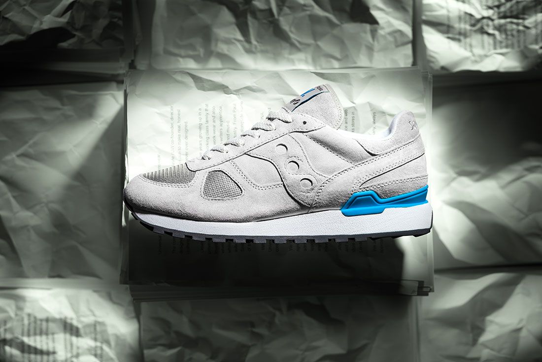 Universal Works Saucony Grey Lateral