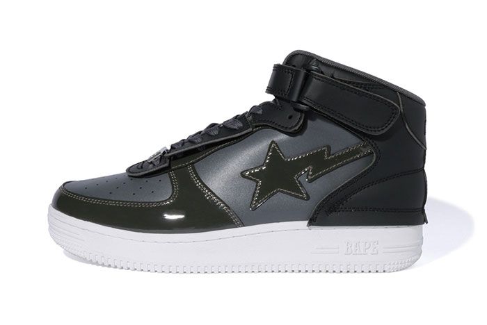 bape see through shoes