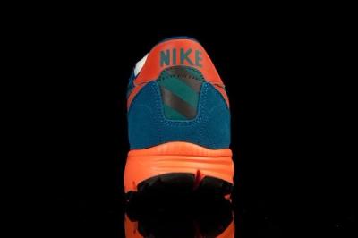 Nike Lunar Ldv Trail Qs Blue Org Heel Profile