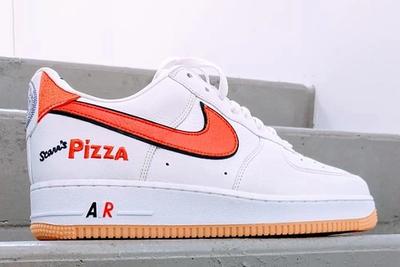 Nike Air Force 1 Scarrs Pizza Nyc Friends Family Lateral Right