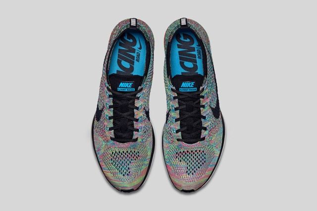 Flyknit racer rainbow online