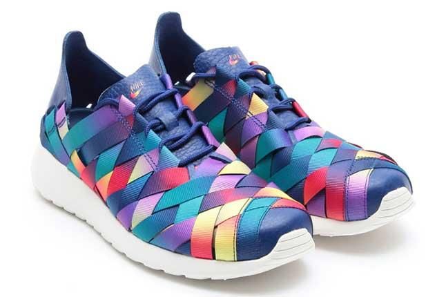 nike women roshe run woven