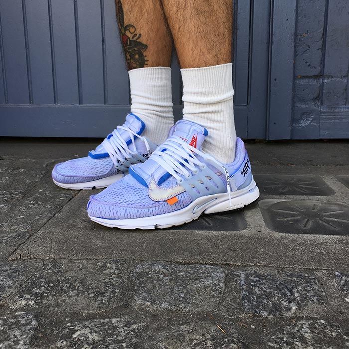 tie dye off white presto