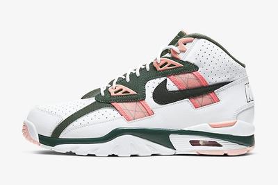 Nike Air Trainer Sc High Pink Green Cu6672 100 Lateral