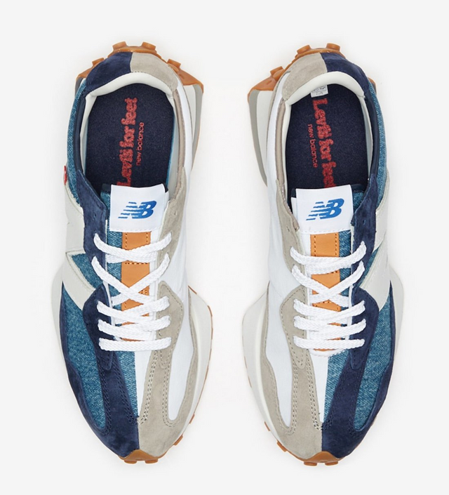 Leaked! The New Levi’s x New Balance 327 Colab - Sneaker Freaker