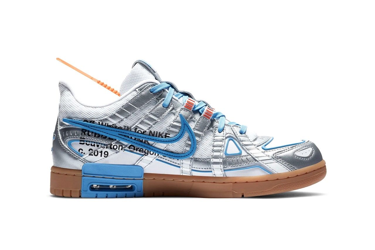 Off White x Nike Air Rubber Dunk University Blue CU6015-100