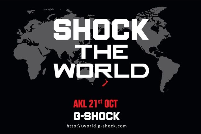 G Shock The World Auckland 1
