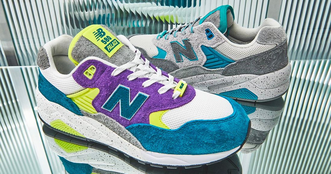 The Palace x New Balance 580 is Releasing Again - Sneaker Freaker