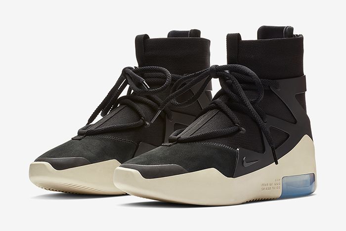 Nike Air Fear Of God 1 Black Official 1