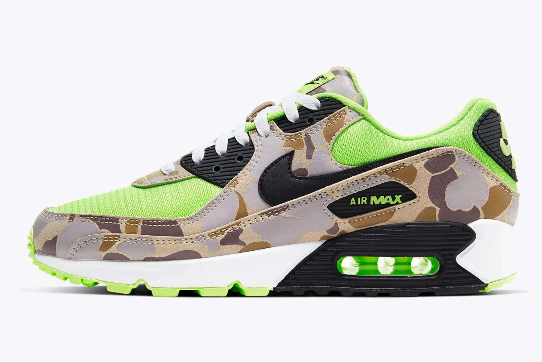 Nike Air Max 90 'Duck Camo Volt'
