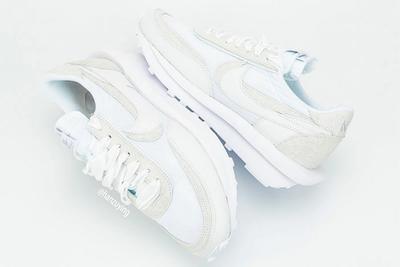 Sacai Nike Ldwaffle White Nylon Mid 2