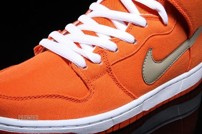 Nike SB Dunk High Pro (Orange/Bamboo) - Releases