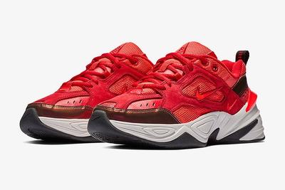 Nike M2K Tekno Red Suede 1