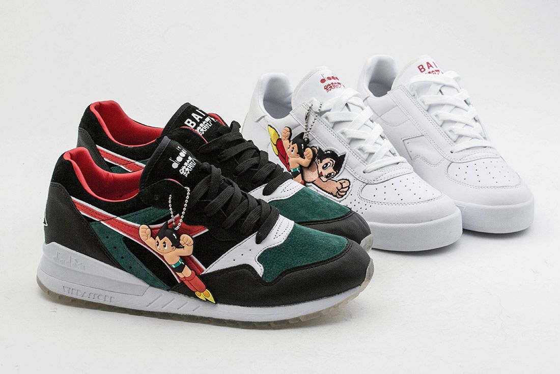 Cool Your Jets BAIT Reveal Astro Boy x Diadora Capsule Collection Releases