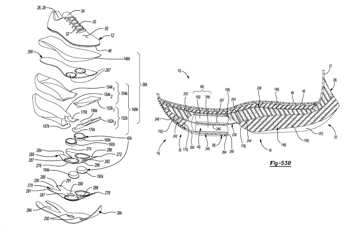 Nike Vaporfly Next% Patent Sketches