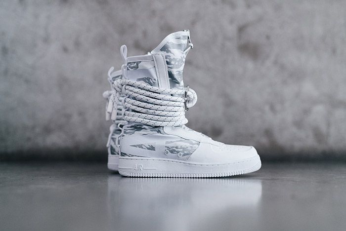 Drop Date Nike s SF AF 1 Hi Winter Boot White Camo Releases