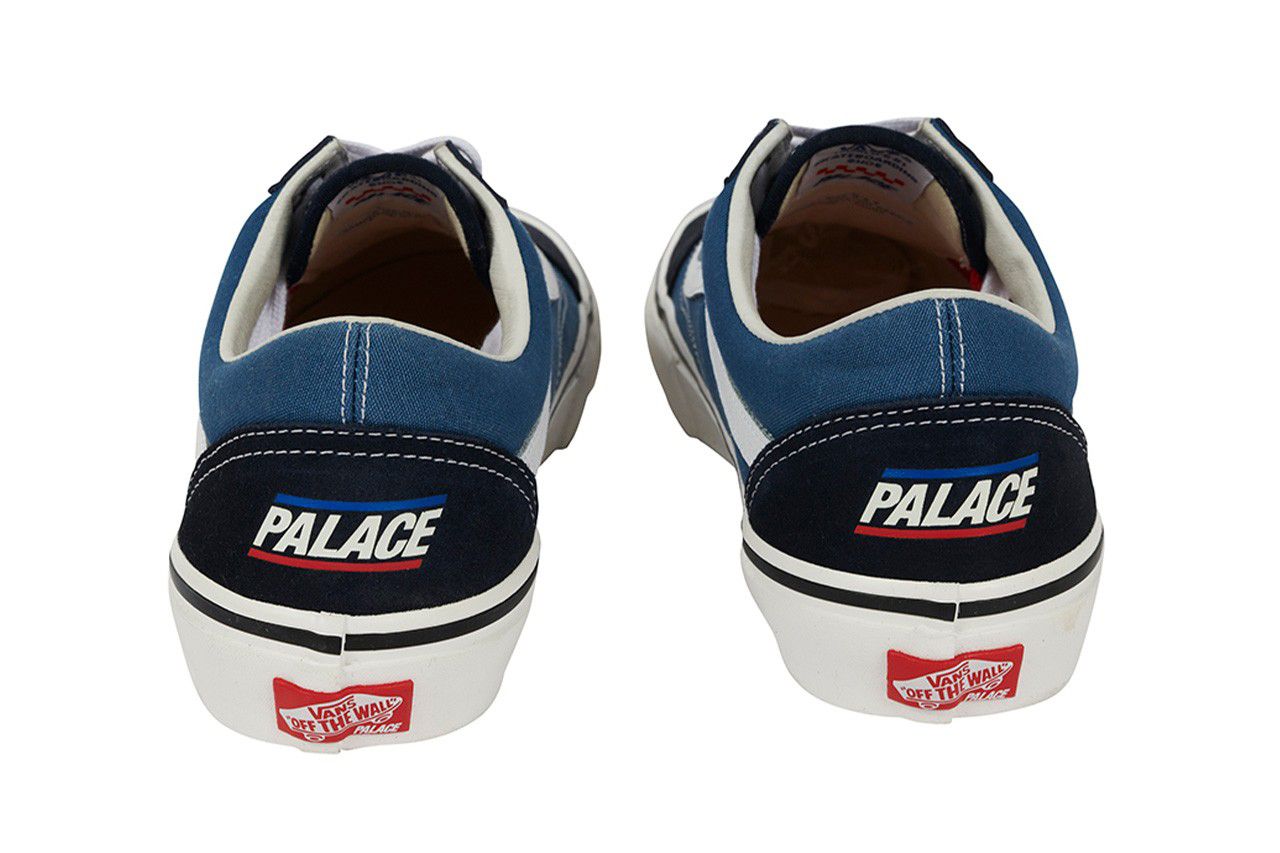 Palace Add Special Branding to Three Classic Vans Old Skool