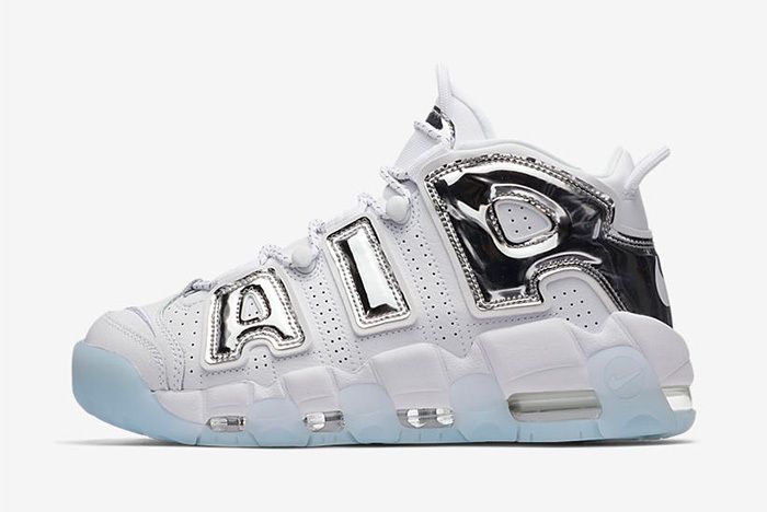 Nike's Air More Uptempo 'Chrome Blue' Shines Once Again - Sneaker Freaker