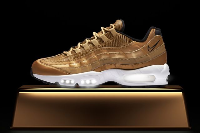 Nike Air Max Metallic Gold Collection - Sneaker Freaker