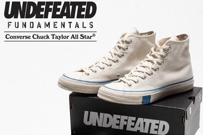 Undefeated x Converse Chuck 70 “FUNDAMENTALS” on white