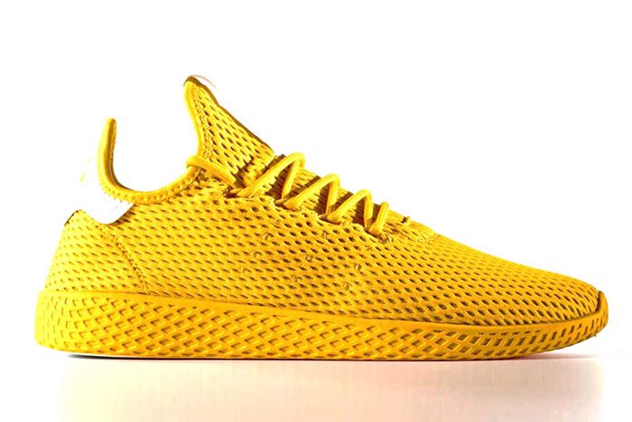 Pharrell Williams Adidas Tennis Hu Yellow