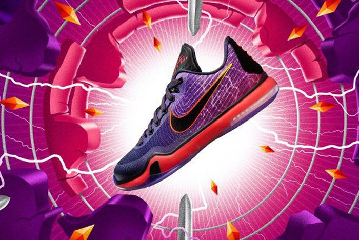 Nike kobe 10 kids purple online