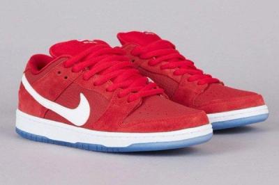 Nike Sb Dunk Low Challenge Red White University Blue Quater Front 1