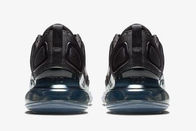 Nike Air Max 720 Triple Black Release Date Heel