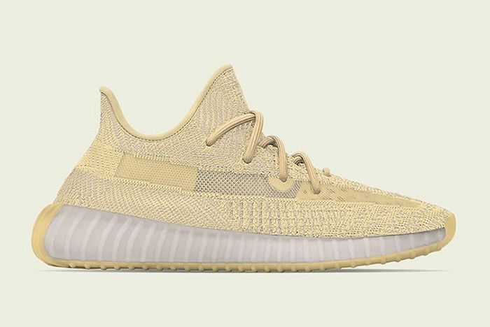 Adidas Yeezy Boost 350 V2 Flax Lateral