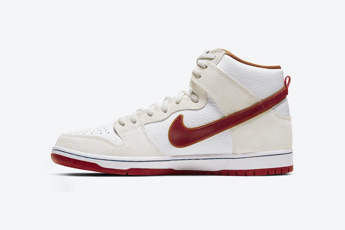 Official Pics: The Nike SB Dunk High with 'Team Crimson' - Sneaker 