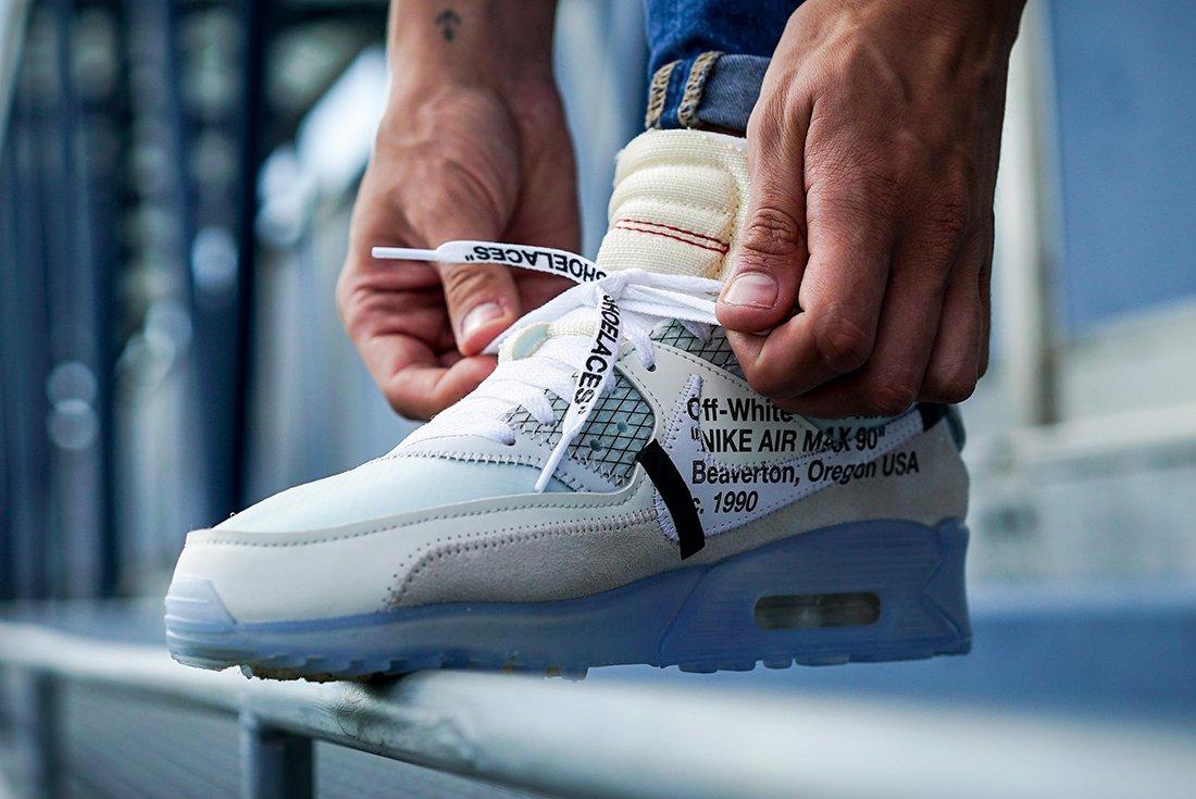 pille fond Anden klasse An On-Foot Look At The Off-White X Nike Air Max 90 - Sneaker Freaker