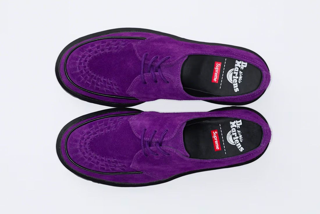 The Supreme x Dr. Martens Ramsey Creeper Lands This Week - Sneaker