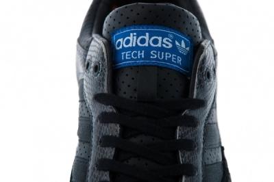Adidas Tech Super Snakeskin Pack Black Detail Tongue 1