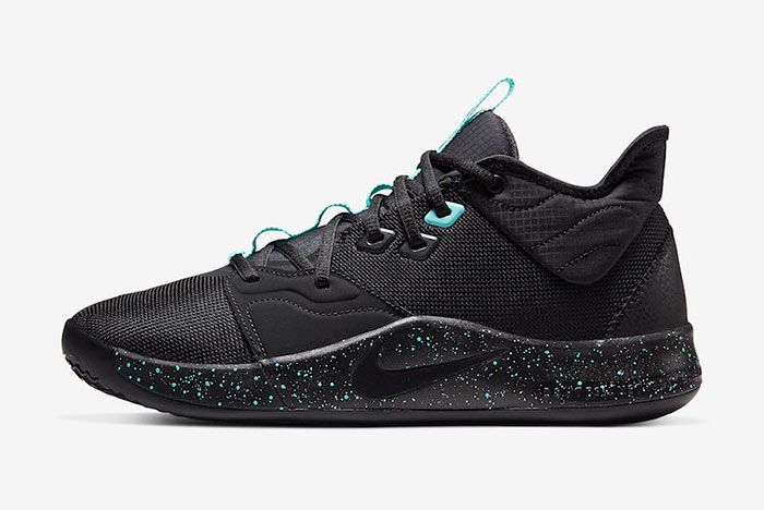 Official Look Nike PG 3 Gets Speckled Out in Black Aqua Releases