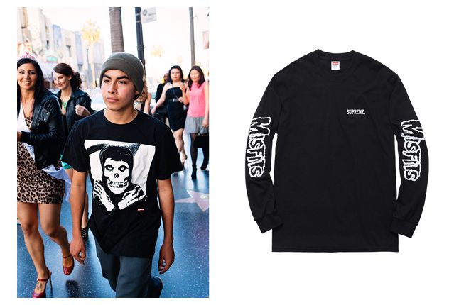 Supreme X The Misfits Official Lookbook