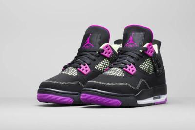 Air Jordan 4 Wmns Black Grape