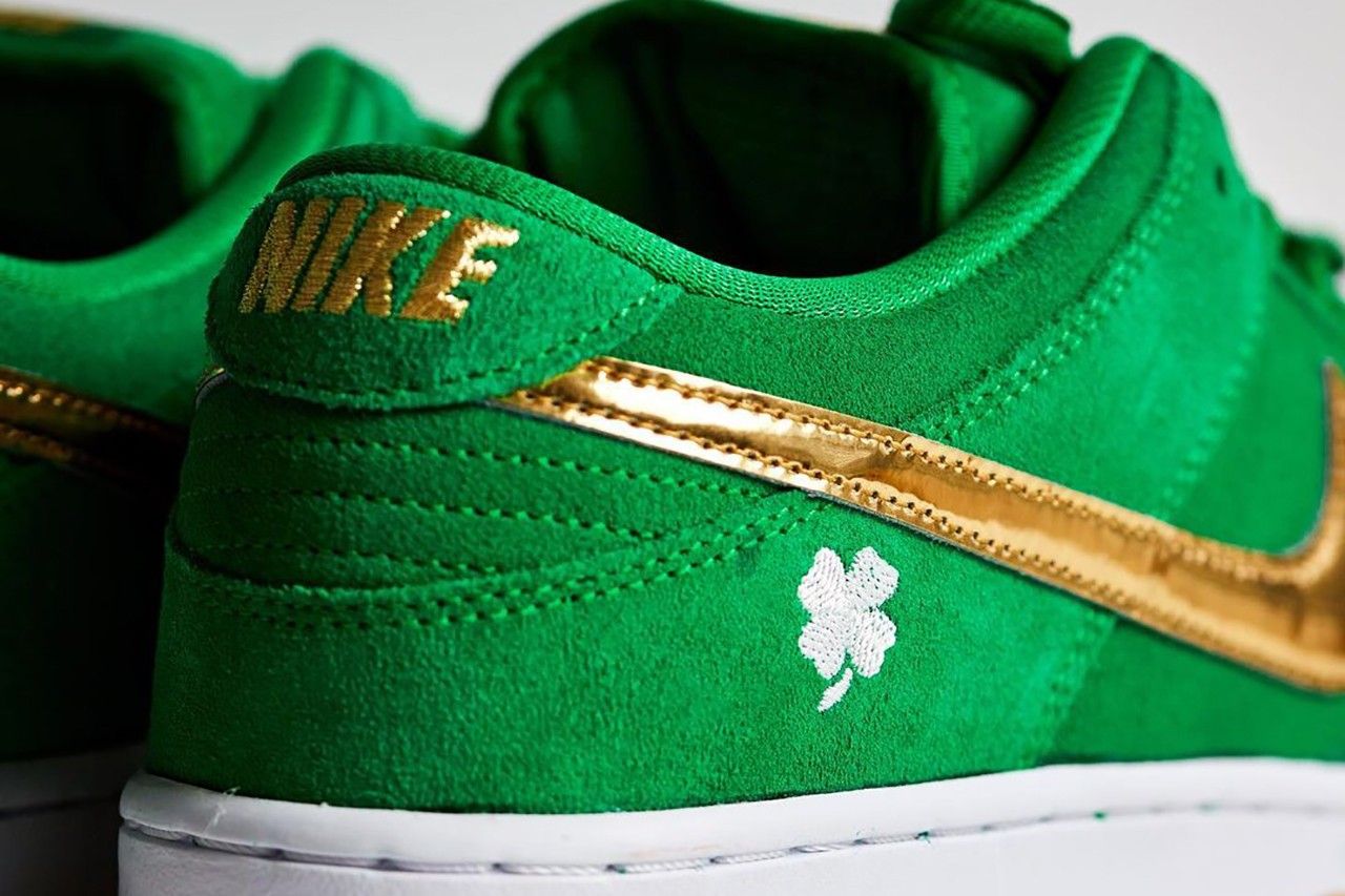 Closer Look: Nike SB Dunk Low 'St. Patrick's Day' - Sneaker Freaker