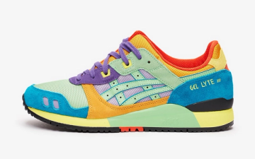 The ASICS GEL Lyte III Tourmaline Revisits the Rainbow Rodeo Industry News