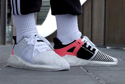 Adidas Eqt Support 9317 White Turbo Red Thumb