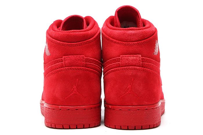 air jordan 1 retro high bg red suede