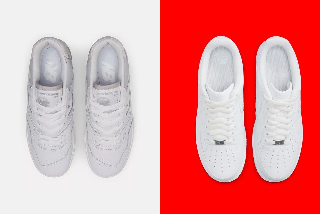 New Balance 550 Nike Air Force 1: Breaking Down the Differences - Sneaker