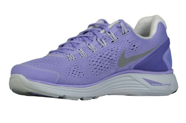 Nike Lunarglide 4 Medium Violet Quater Front 1