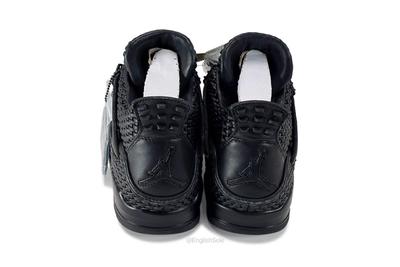 Air Jordan 4 Woven Black Sample
