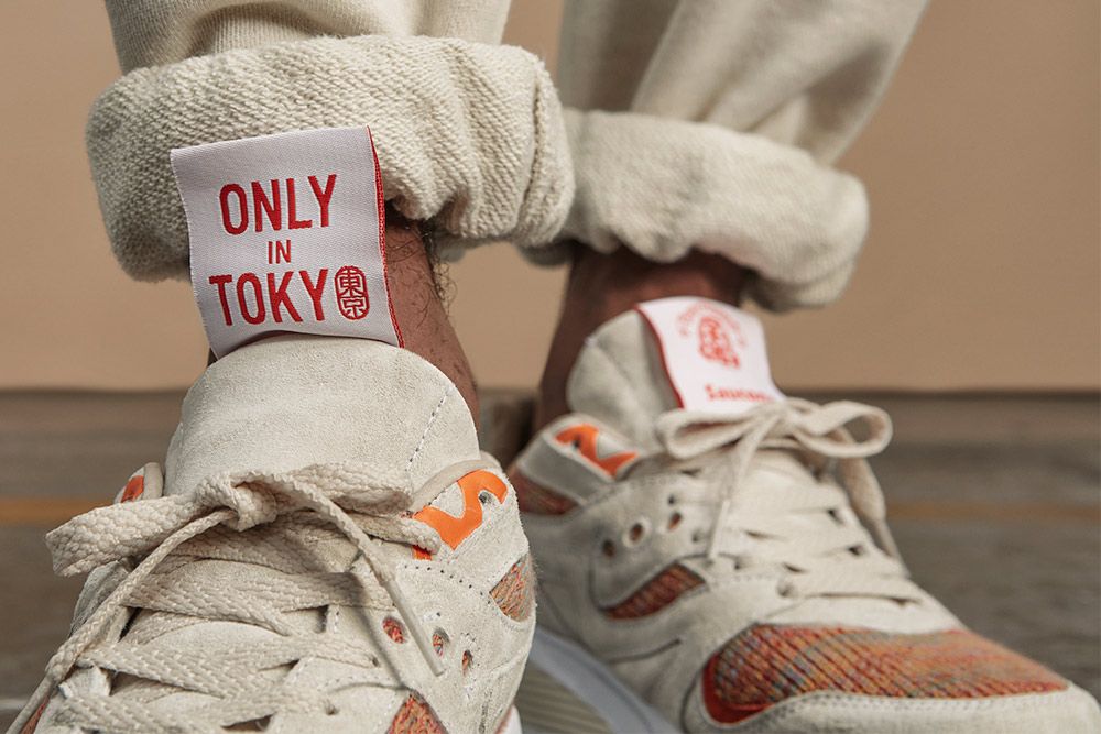 Foot Patrol BEAMS Saucony Grid 8000 Only in Tokyo On Foot