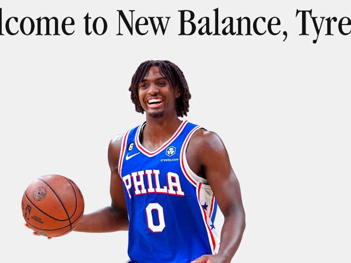 New Balance Adds Tyrese Maxey to Star-Studded Roster - Sports Illustrated  FanNation Kicks News, Analysis and More