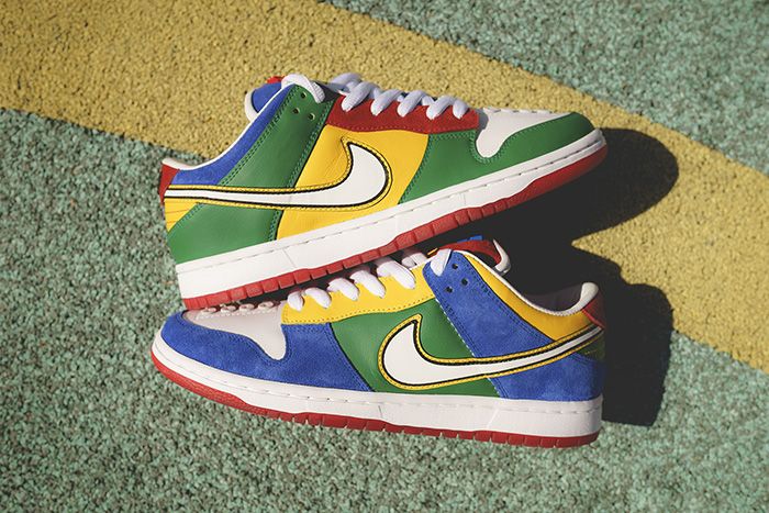 Bespokeind Nike Sb Dunk Low Pro Lego Release Date Pair