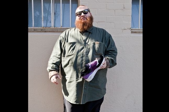 Action Bronson At Sneaker Freaker With Tassie Devil 1