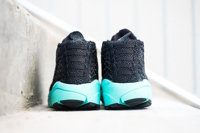Nike Air Footscape Desert Chukka Black Turquoise 2